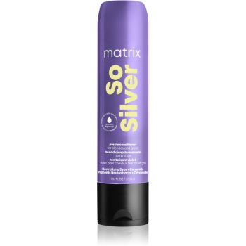 Matrix So Silver balsam hidratant de neutralizare tonuri de galben - imagine 2